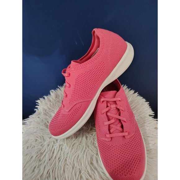Skechers Sport Women’s Size US 8.5 Lace Up Pink Slip On Sneakers - Picture 6 of 8